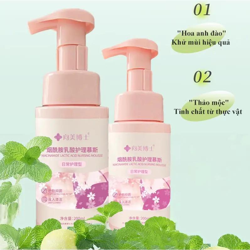 Dung Dịch Vệ Sinh Vùng Kín Cho Nam Nữ Xiangmei: Dịu Nhẹ Làm Sạch Khử Mùi Bền Lâu Dưỡng Ẩm Da Nhạy Cảm