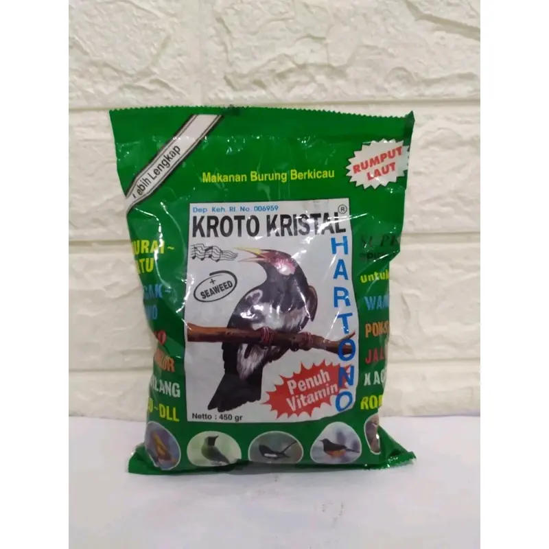 Kroto Kristal Hartono Voer Extra Kroto Pakan Burung Murai Kacer Jalak dll 1