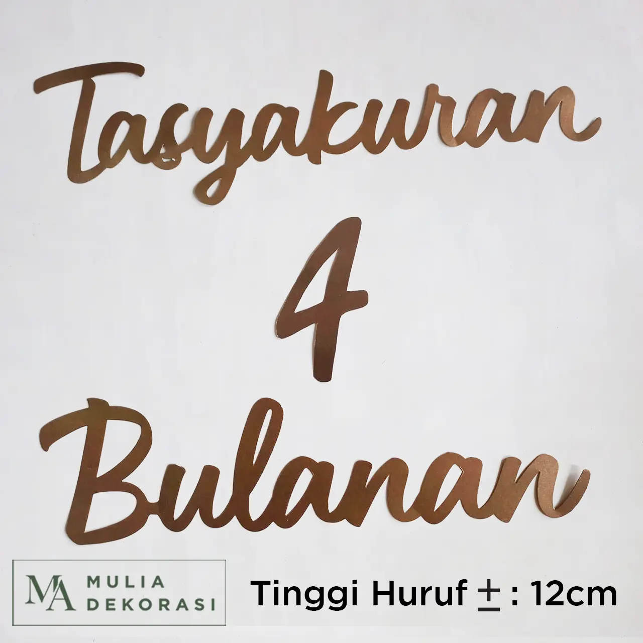 Tasyakuran 4 Bulanan 