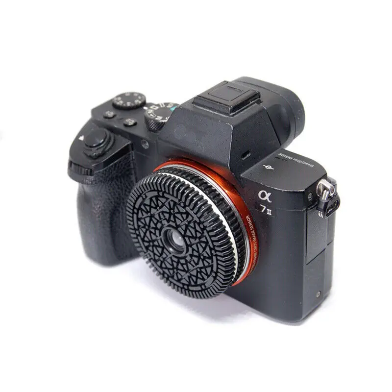 32mm Mirrorless Camera Focus Free Pancake Design Lens, Portable Street Humanity Documentary Photography Lens, Camera Lens for Canon M Fuji XF, Zoom Lens 7