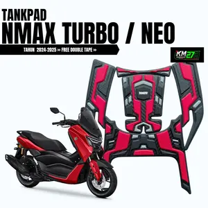 KM272 Tankpad + Karpet Nmax Neo/Turbo/Techmax 2025 Terbaru Bahan Karet Terbaik Motorcycle - Aksesori Berkualitas Tinggi