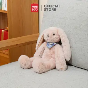 MINISO Boneka Kelinci Boneka mainan boneka kelinci anak boneka lucu boneka 40cm lucu lembut bantal boneka boneka kelinci telinga panjang boneka gemoy bunny lucu boneka