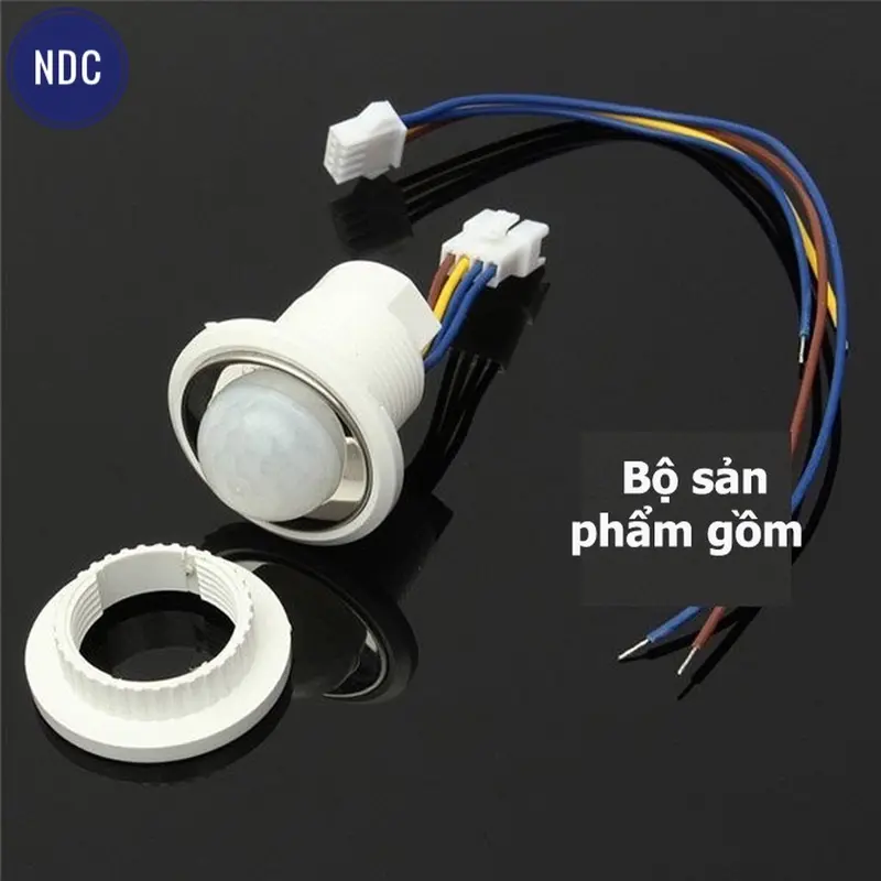 Công Tắc Cảm Biến Chuyển Động Hồng Ngoại (LOẠI 1) Tuỳ Chỉnh 5-24V DC, 220V AC 6