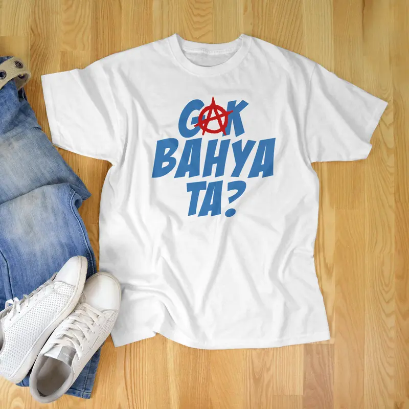 T-Shirt Kaos GAK BAHAYA TA? Kualitas Distro 100% Catton combed nyaman 3
