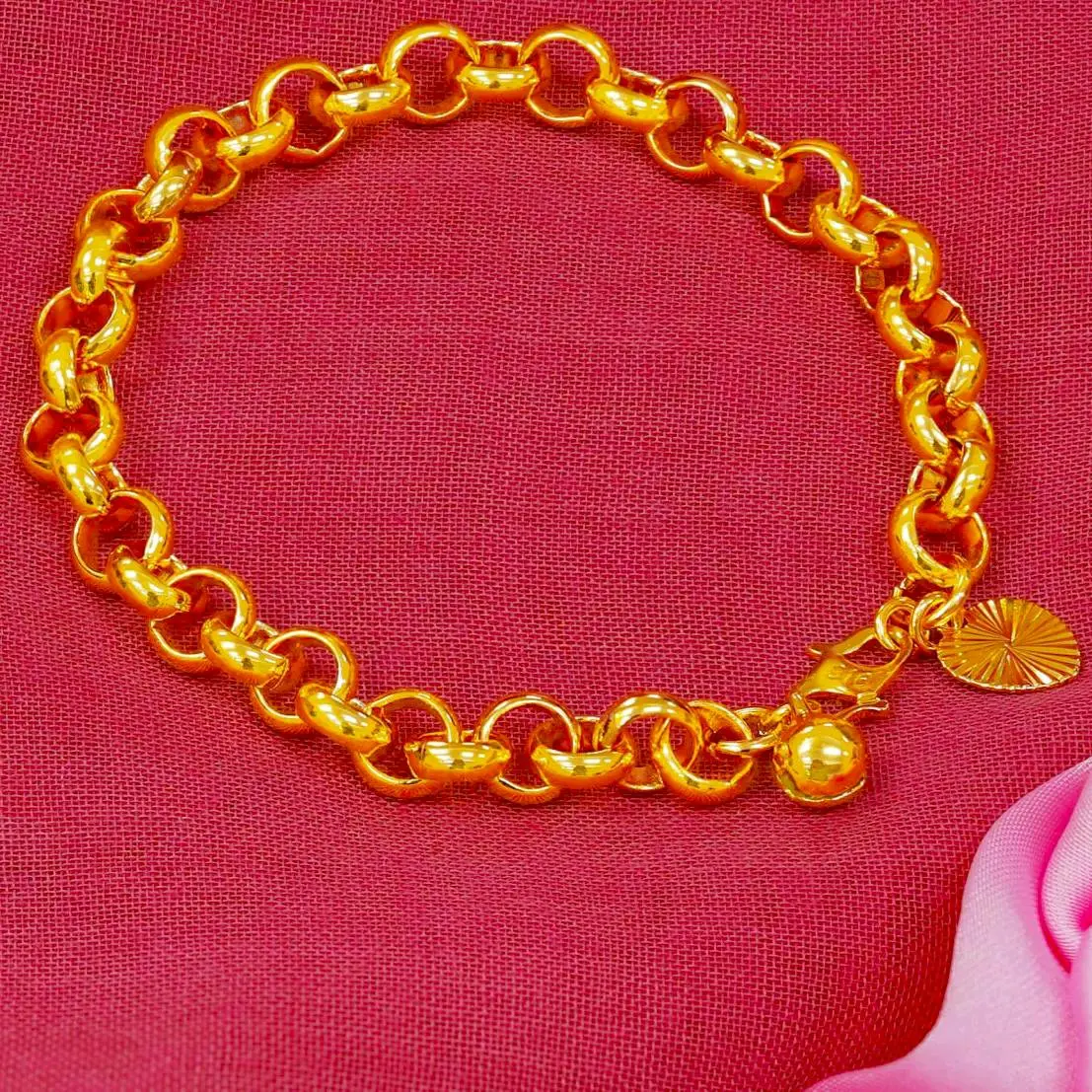 gelang motif candy polos