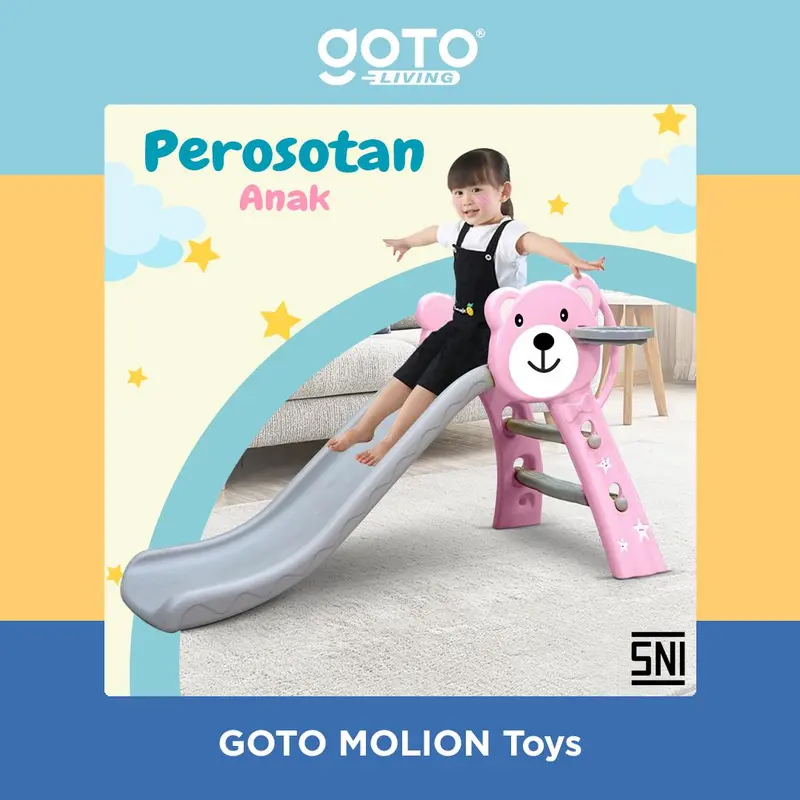 Goto [COD] Molion Perosotan Papan Seluncur Mainan Anak Playground Indoor 0