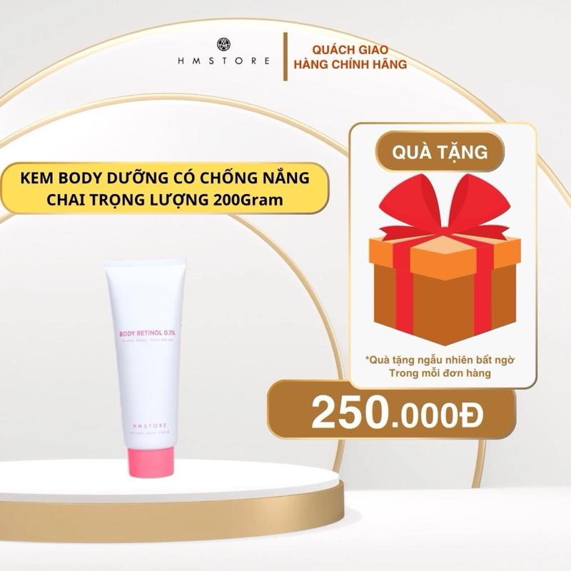  Kem Body Dưỡng Trắng & Giúp CHỐNG NẮNG cho da sau PEEL SPF 30+    Retinol Body Cream 200g  Dưỡng Body Dưỡng Da Body Nữ Làm Đẹp Da Women 