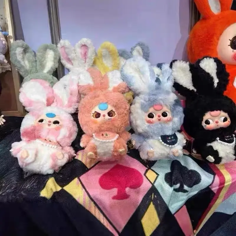 ￼[ Hàng Sẵn ] Rep 1:1 Baby three thỏ thị trấn lily rabbit baby three túi mù búp bê hộp ngẫu nhiên baby three Thú Bông Đồ Chơi Thú Nhồi Bông 3