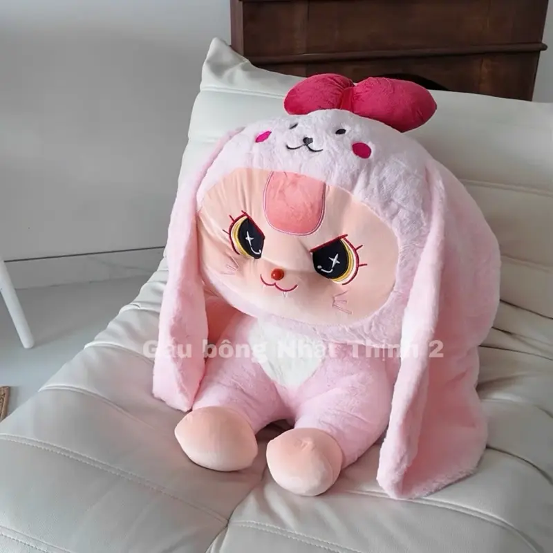Gấu Bông Búp Bê Baby Three [QC] Cao Cấp Lông Thỏ Mềm Mại Giá Siêu Rẻ Đồ Chơi - Toy Bé Ba Gấu Bông Voi 2
