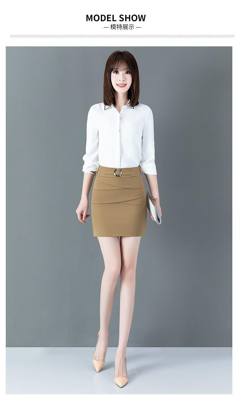 Product Introduction of Chân Váy Ngắn Cho Nữ, Cạp Cao, Co Giãn, Chân Váy Bodycon Dễ Phối Đồ Thích Hợp Cho Mùa Xuân Và Mùa Hè, Màu Đen Chuyên Nghiệp, Chân Váy Bó Sát Hàng Mới Về Năm 2024 11