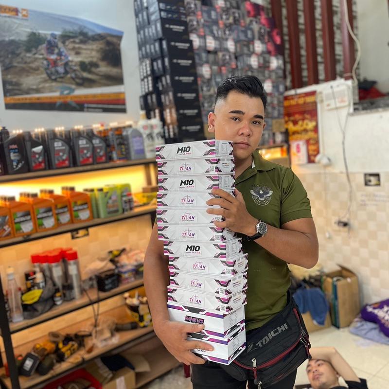 Đèn trợ sáng bi cầu mini M10 ultra , công suất 50w , cos trắng pha vàng lắp xe máy