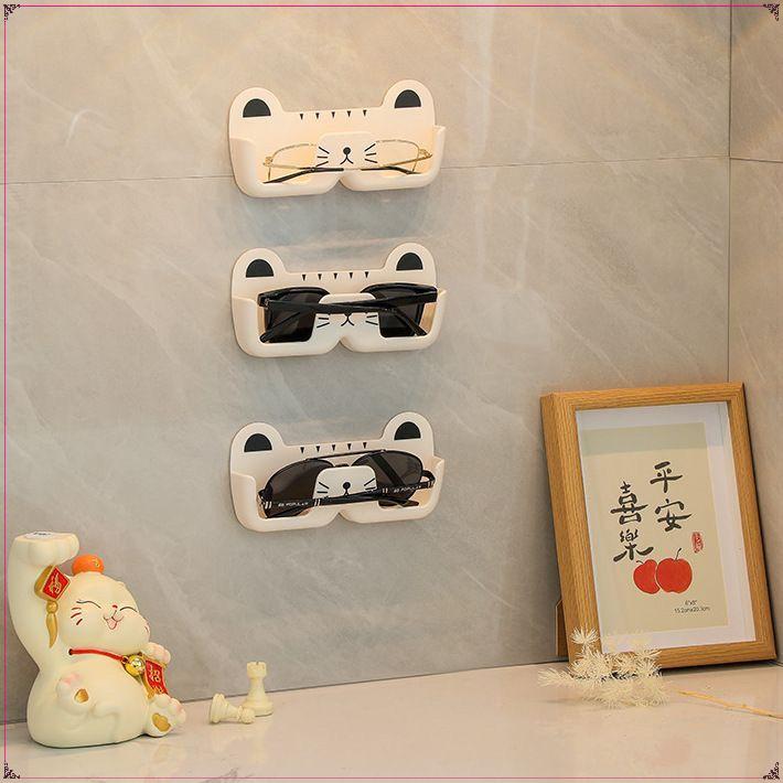 Product Introduction of Wall mounted glasses storage rack, bedside bathroom, anti pressure sunglasses, sunglasses display props, myopia glasses frame display rack 4