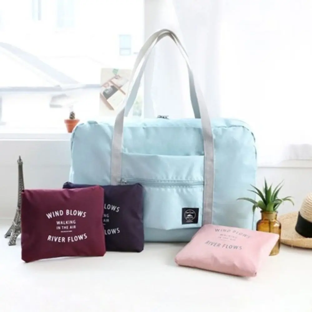 Fashion Foldable Large Capacity Waterproof High Quality Handbags Storage Bag Travel Bags Luggage Bag