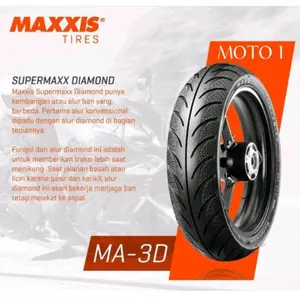BAN MAXXIS 90/80-14 DIAMOND MA-3DN-TUBELESS