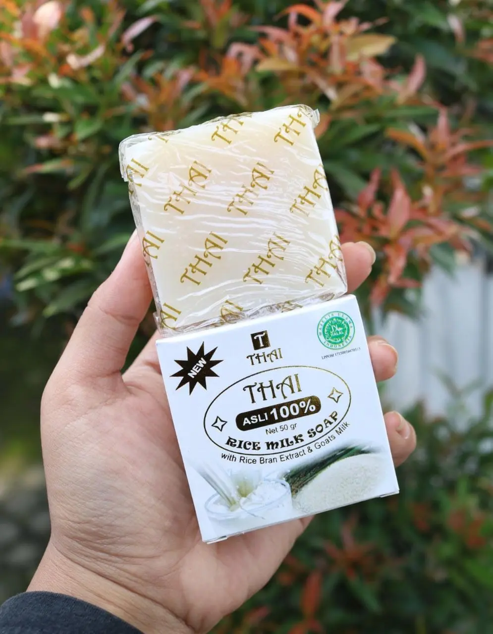THAI  RICE MILK SOAP 50GR