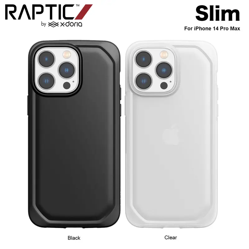 Casing iPhone 14 Pro Max XDoria Raptic SLIM Drop Protection Case 0