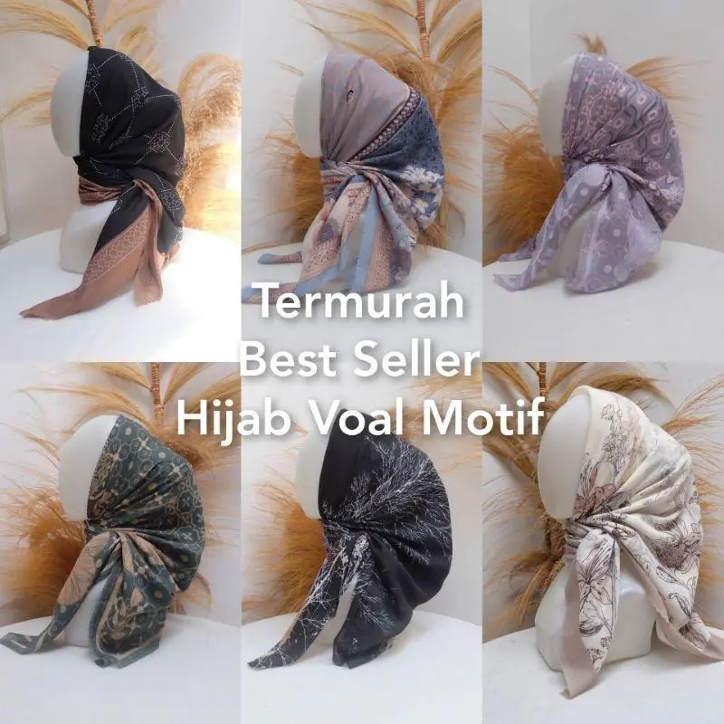 KATALOG 1 segiempat voal motif// segiempat printing// segiempat voal motif