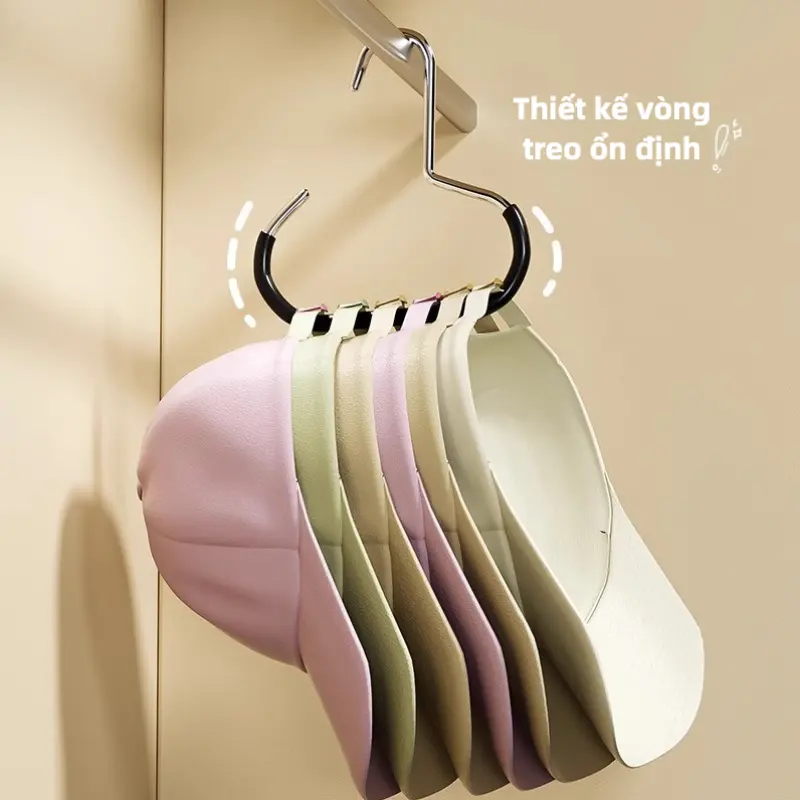 Móc Treo Mũ, Đa Năng, Giá Treo Mũ, Cho Mũ Bóng Chày, Áo Hoodie, Áo Ba Lỗ, Thích Hợp Cho Tủ Quần Áo Ký Túc Xá / Tủ Quần Áo, Giá Trưng Bày Mũ, Để Sử Dụng Tại Nhà