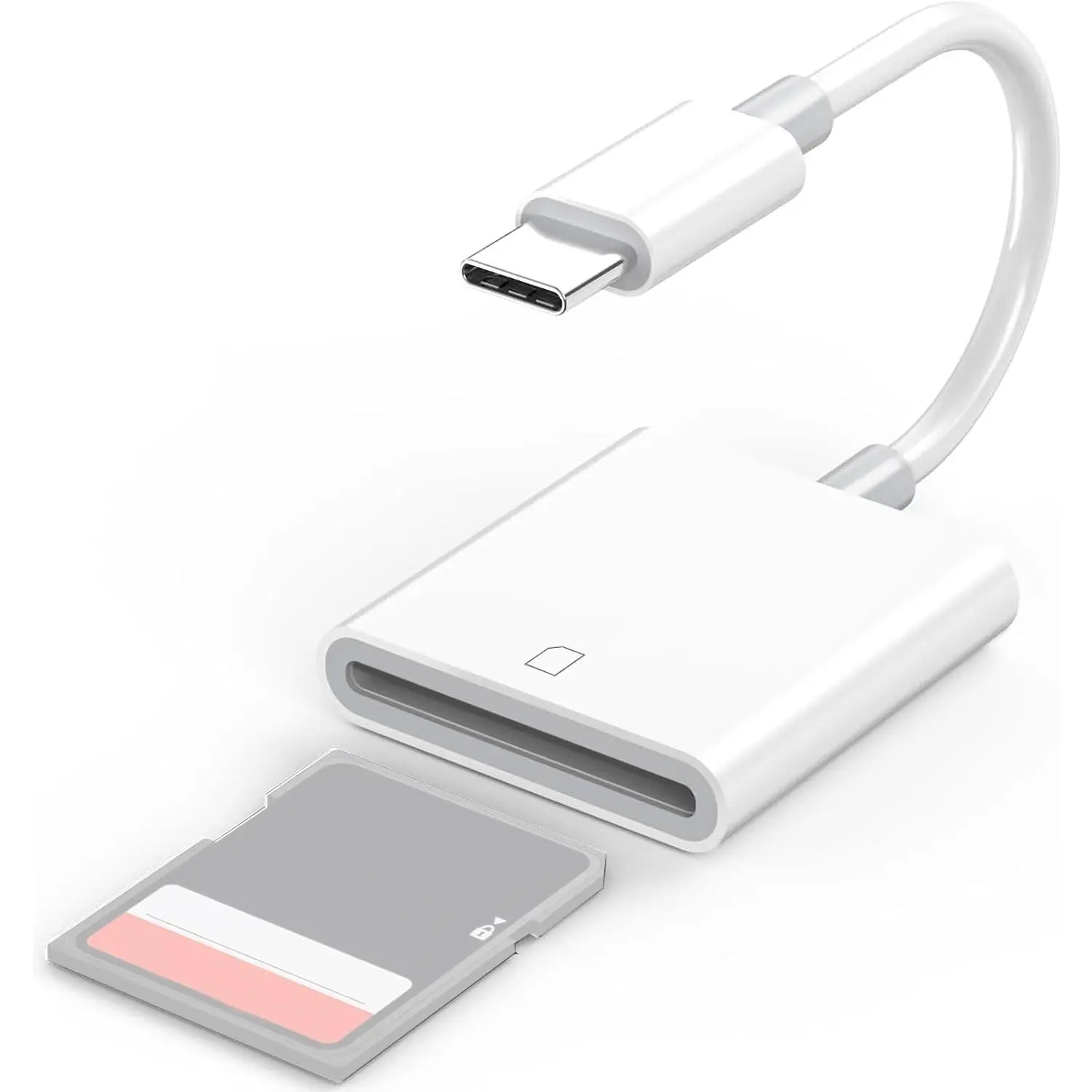 USB C SD Card Reader, SD Storage Card Reader, SD Card Adapter for Type C Devices, Android Phones, Computers, Laptops, MacBook Air 2020 & Cameras