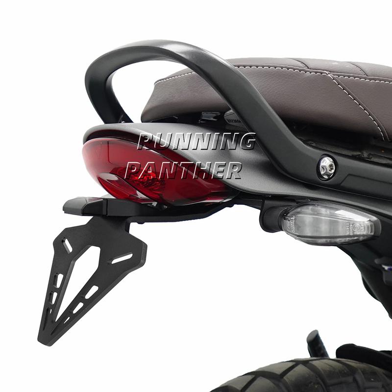 Product Introduction of Motorcycle Rear Short Tail Stock License Plate Holder Tailstock Frame Bracket For Triumph Speed 400 2023- 19