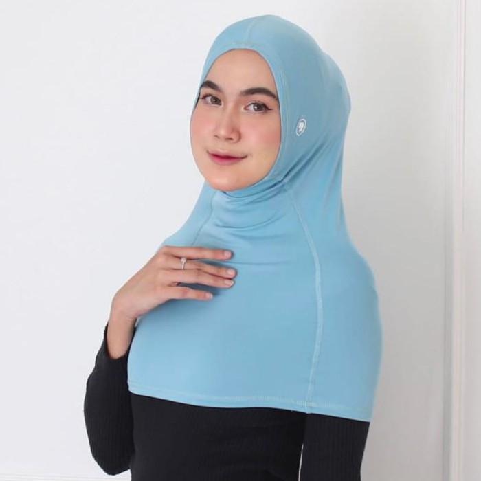 HITJAB - Hijab Sports Full Cover Hijab Olahraga Instant Sebahu Panjang 1