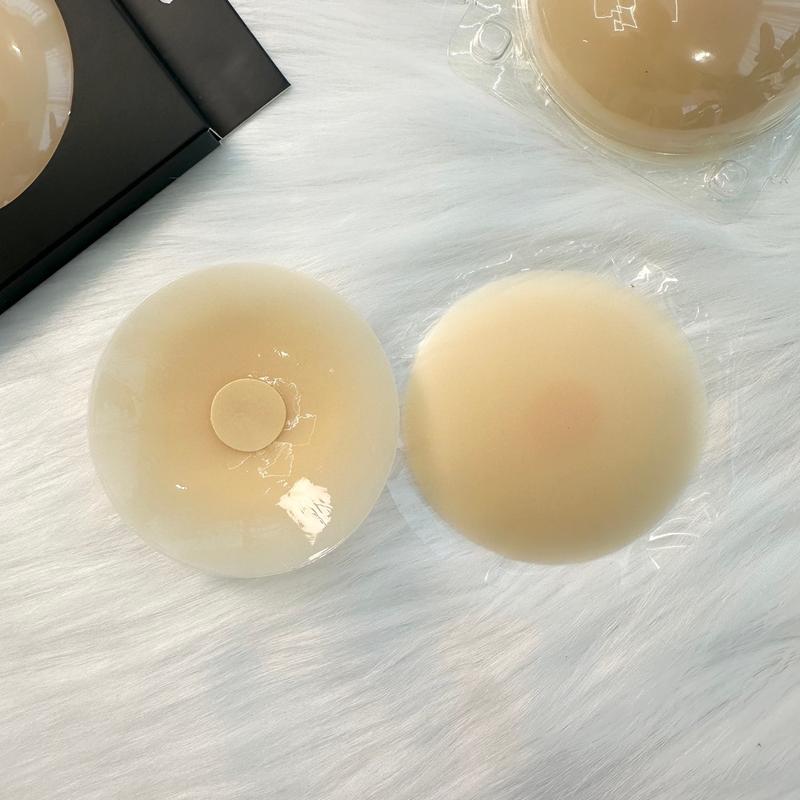 Miếng Dán Ngực Phiên Bản Nâng Cấp Tàn Hình Silicon Có Keo Kèm Lót Vải Không Gây Ngứa,Tái Sử Dụng Đến Hơn 50 Lần (Che Tên SP) 2
