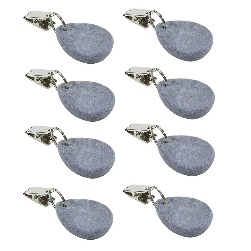 Product Introduction of 8PCS Tablecloth Pendant Tablecloth Clip Droplet Shaped Oval Hanging Tablecloth Pendant Tablecloth Clip Pendant Tablecloth Clip 21