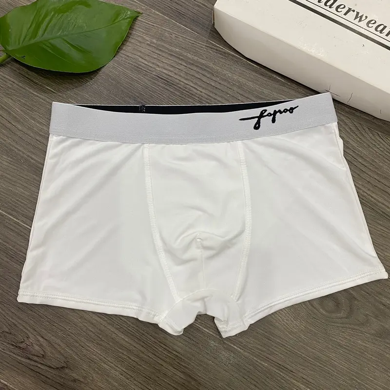 [Mua 6 tặng 1] Quần Sịp Đùi Nam Quần boxer Chữ Ký Cạp Dệt  Chất Vải Thun Lạnh Co Giãn Đa Chiều Quần boxer/quần Menswear 3
