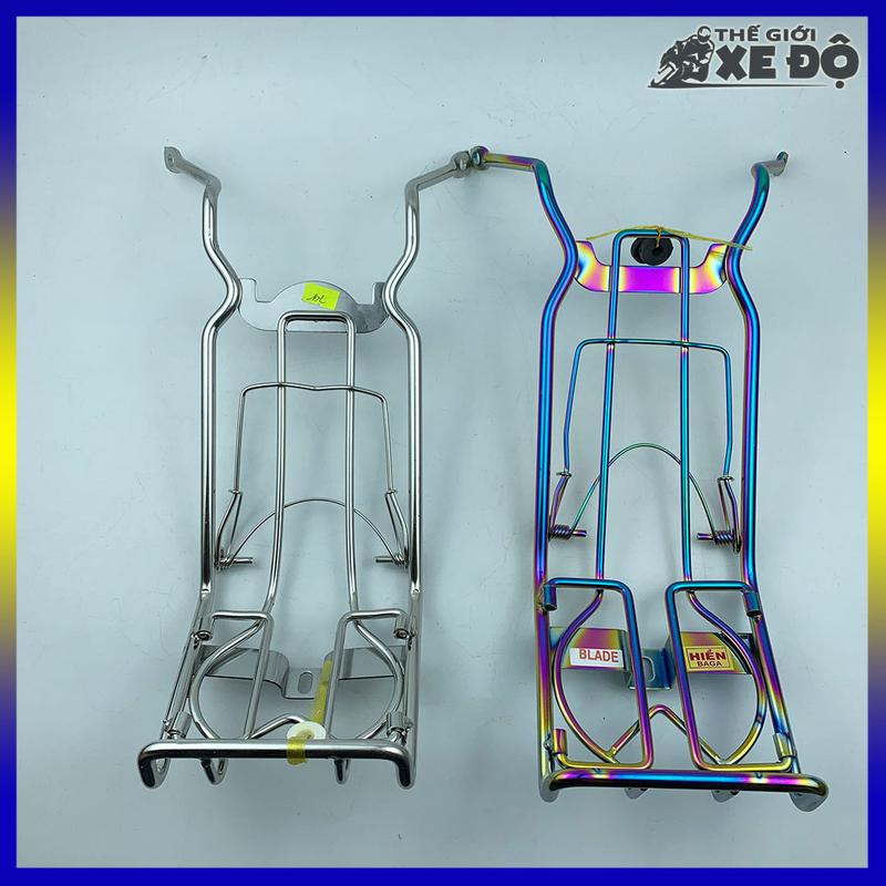 Gác baga Wave Blade 110 - võng baga giữa inox và titan cho xe số Blade 110 cc