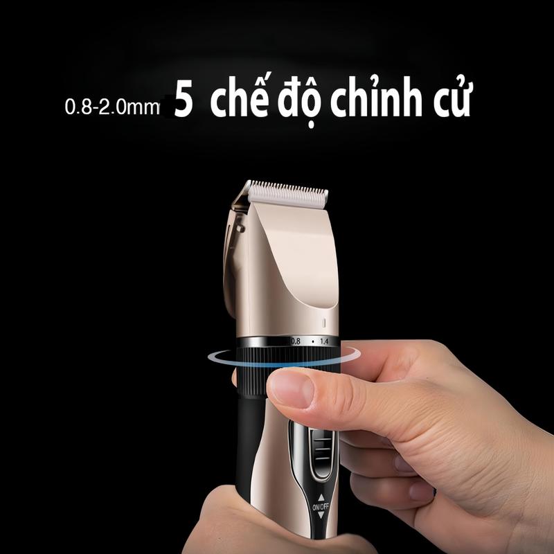 Product Introduction of {Bảo hành mười hai tháng} Tông đơ cắt tóc đa chức năng bán chạy - 9 phụ kiện miễn phí - Máy cạo râu đa chức năng Unisex 12