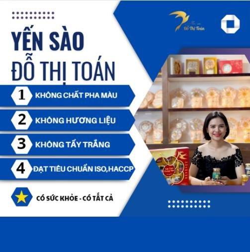 [CFV-KHO DTT] Tổng 24 hũ nước yến chưng (2,4gr yến vụn tươi/hũ) - chọn vị - Yến sào Đỗ Thị Toán 1