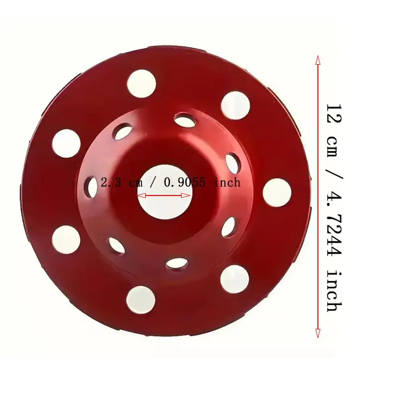 Diamond Cup Grinding Wheel, Concrete Wall Marble Granite Polishing Disc, Stone Polishing Wheel, Power Tool Accessories 1