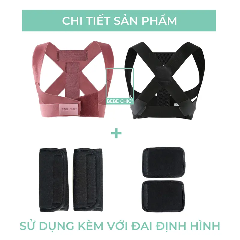 2 Miếng Đệm Vai Nách Giảm Đau & Hỗ Trợ Tập Luyện BEBECHIC 4