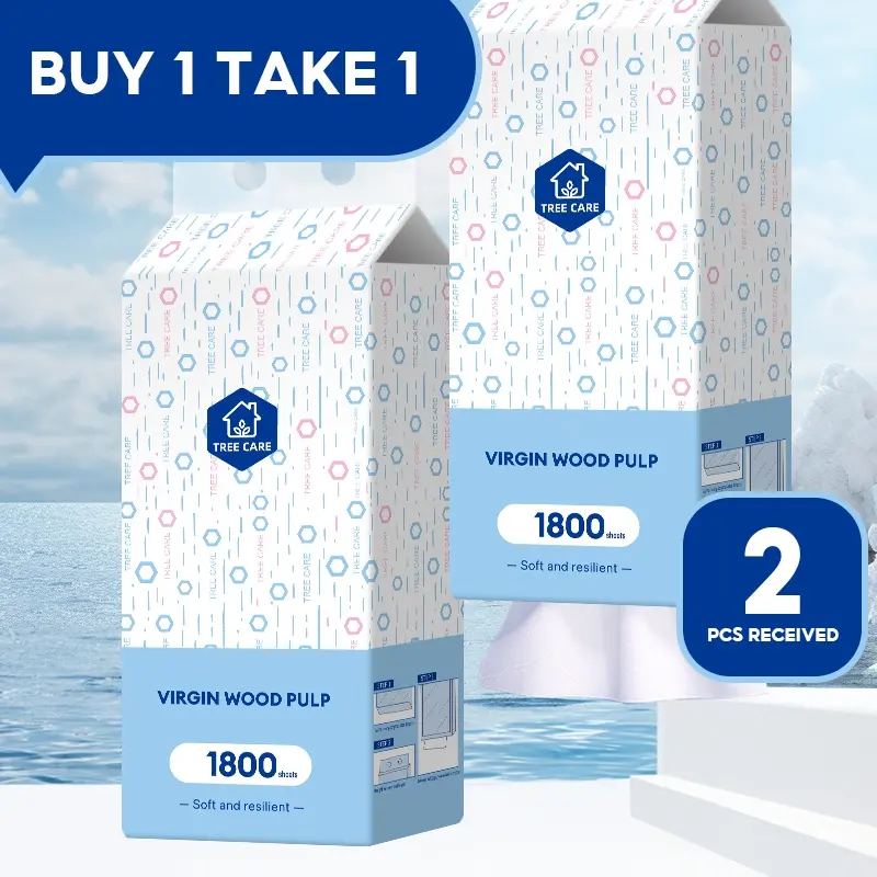 【buy 1 take 1 】Hanging Wall Tissue Household Hand Paper Toilet Paper tissue paper hanging pull down tissue