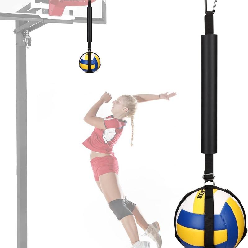 Product Introduction of 1Pcs Volleyball Spiking Training Aid Adjustable Belt Solo Serve Training Equipment Bouncing Train Rope Beach Volleyball Accessories<OUTU> 24