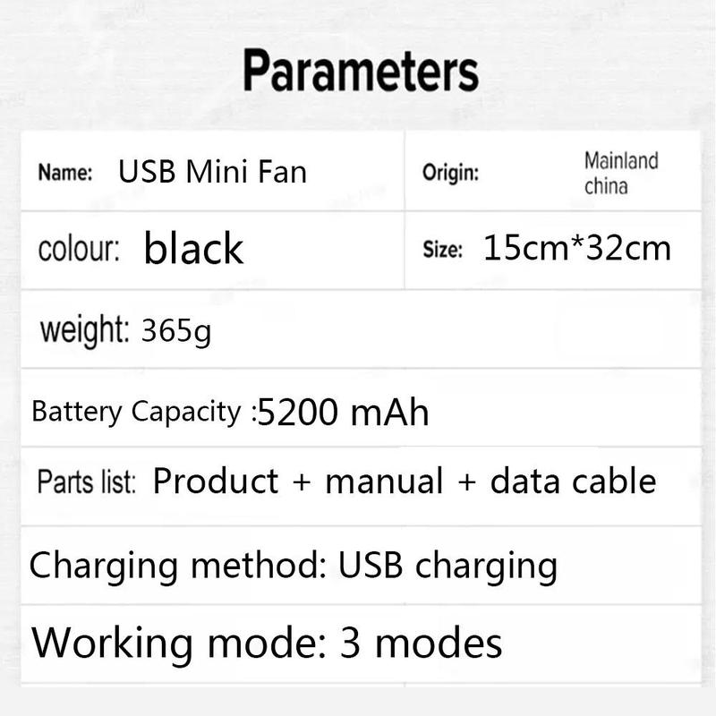 USB Rechargeable Octopus Handheld Fan, 3-speed Adjustable Stroller Fan, Portable Fan for Outdoor, Travel, Office, Learning, Gift 4