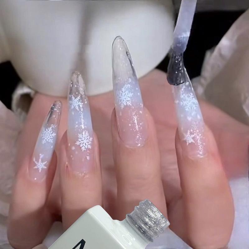  Sơn gel nhũ tuyết Modengni sơn móng tay làm nail giáng sinh 