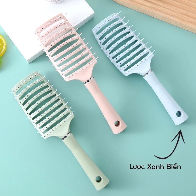 Lược Chải Tóc Gỡ Rối, Lược Chải Làm Tạo Phồng Chân Tóc - Lượt Massage Đầu Mini