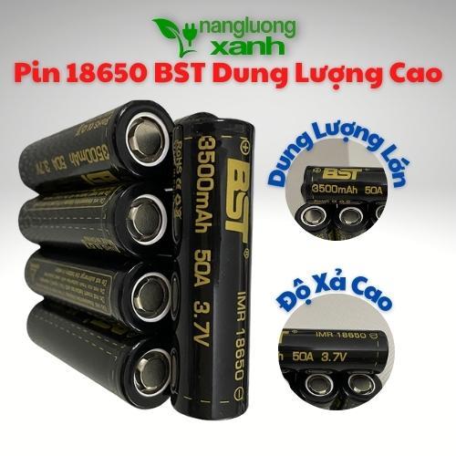 cell pin 18650 BST dung lượng cao 3500mAh dòng xả lớn 50A