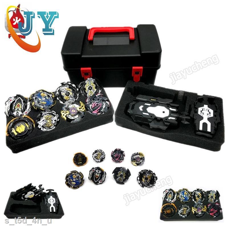 Bộ Đồ Chơi Con Quay Vô Cực Beyblade Kim Loại, 4D, Với Miếng Đệm Nảy Vui Nhộn 8