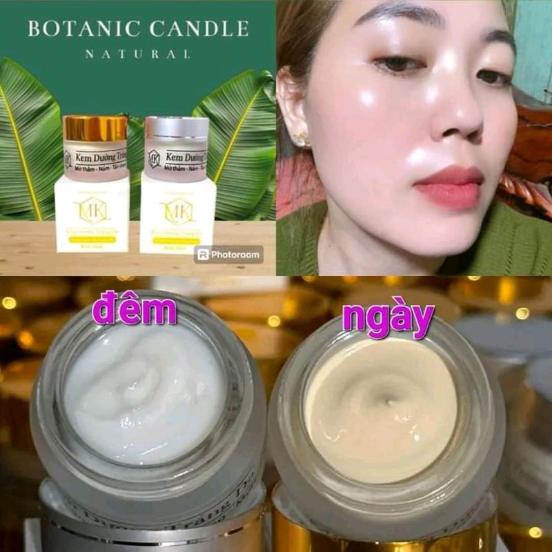 Kem Dưỡng Trắng Mk Chính Hãng Trị Mụn Thâm Nám Tan Nhang Mụn Cấp Âm Chống Nắng Bảo Đam Xài Không Khích Ứng Da - Bộ Ngày Đêm - Dưỡng Ẩm Da Làm Đẹp Da Chăm Sóc Da