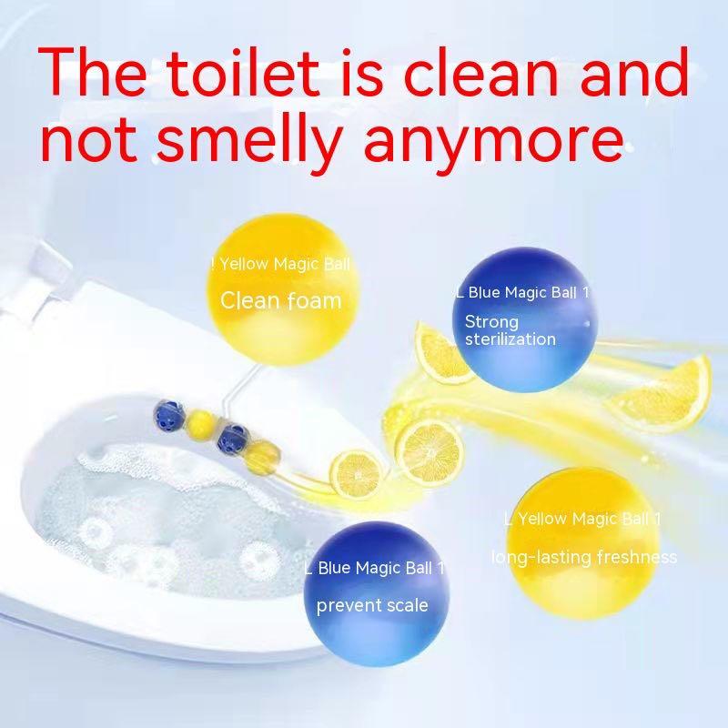 Product Introduction of Hanging Toilet Cleaning Ball Automatic Toilet Cleaner 4 in 1 Bowl Toilet Sterilizer Remove Odor Air Freshener Toilet Aromatherapy Fragrance Deodorization Toilet Cleaning Bead toiletgel 41