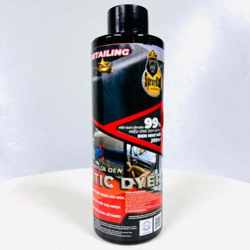 Chai Tái tạo nhựa đen nhám Sprayking Plastic Dyer 200ml -Phiên bản nâng cấp 04/2024 Sprayking Sơn