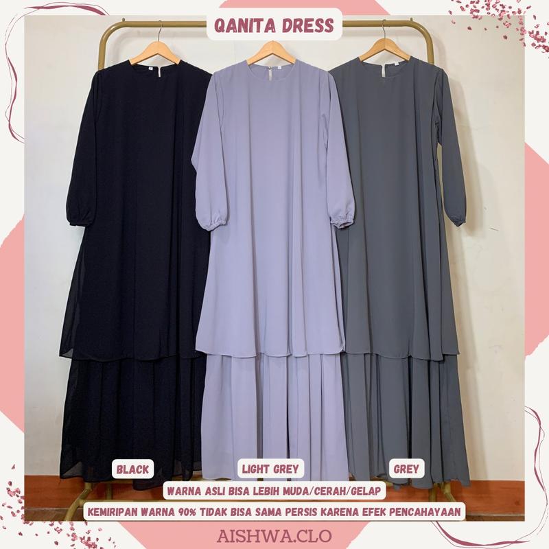 QANITA CERUTY DRESS M-L-XL-XXL BY AISHWA.CLO 3