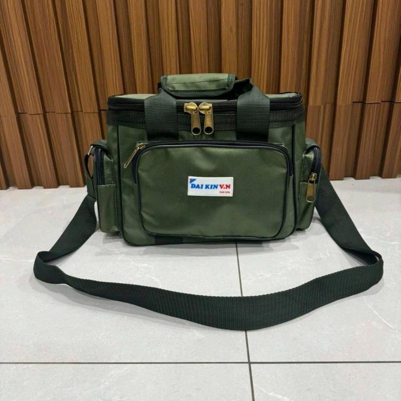 Product Introduction of Túi Đựng đồ nghề Dụng Cụ Sữa Chữa Vuông Xanh Size Nhỏ - Vải 1068 - Chất Liệu Bền Đẹp 3