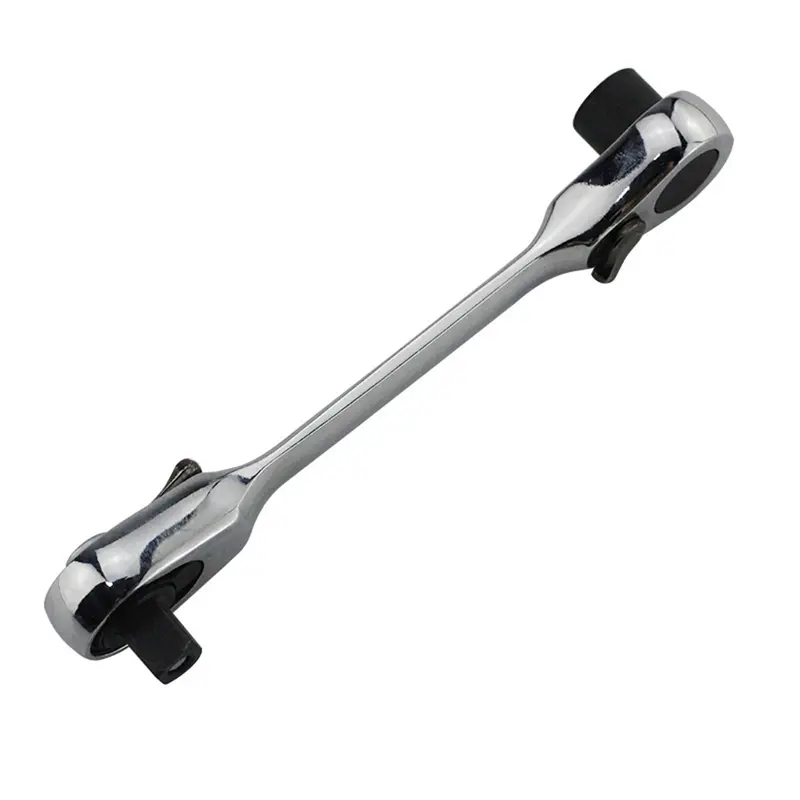 Cờ Lê Cần Gạt Kép, 1 / 4in, Cầm Tay, Tháo Nhanh, 72 Răng, Khoảng Cách Hai Chiều 6