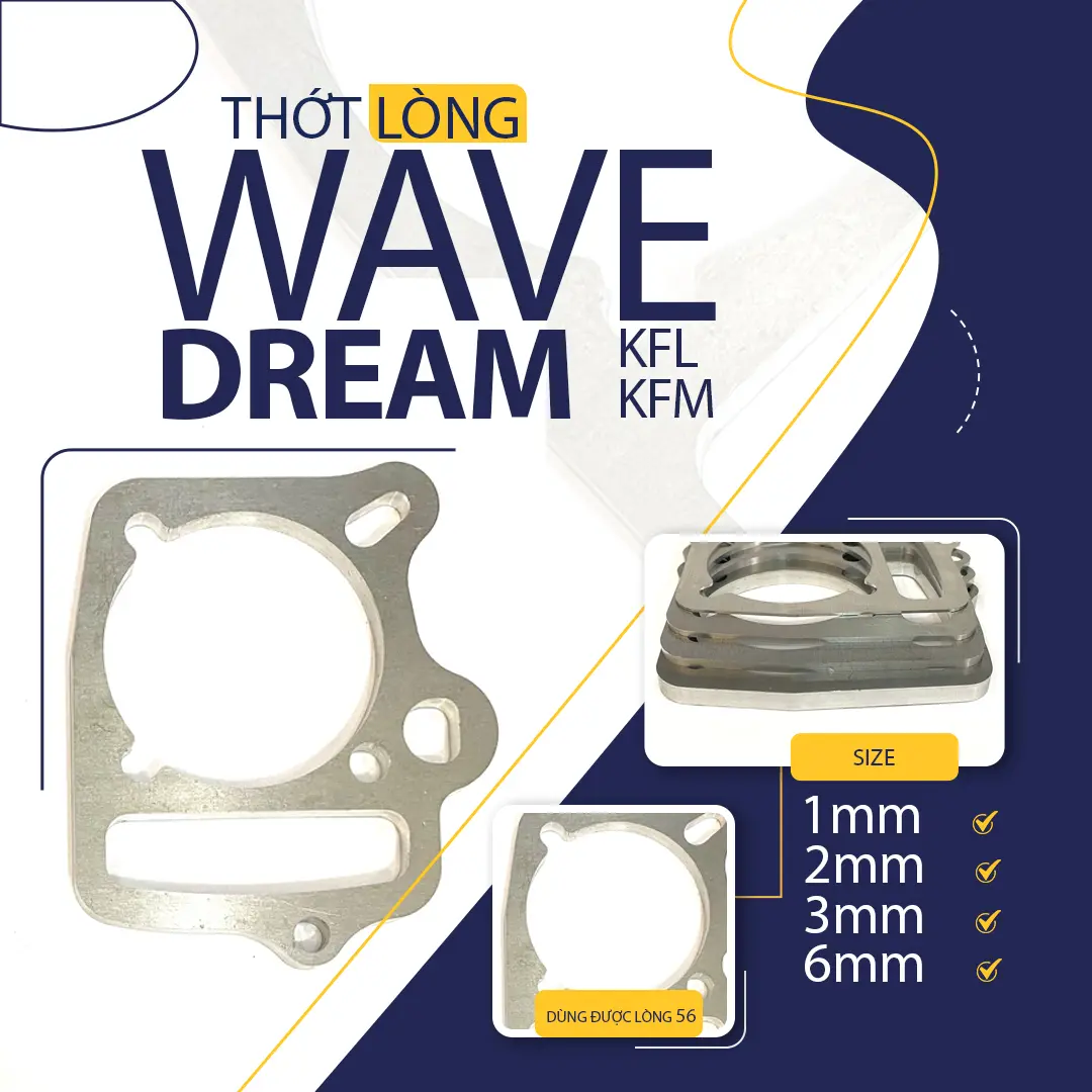 Thớt lòng Wave, Dream, 67, Chaly...1ly 2ly 3ly 6ly 12 ly đường kính 60mm