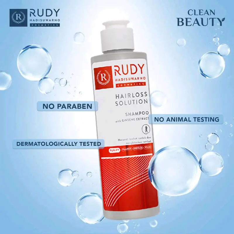 RUDY HADISUWARNO RUDI HADISUWARNO HAIRLOSS HAIR LOSS SOLUTION SHAMPOO 200ML RAMBUT RONTOK 0