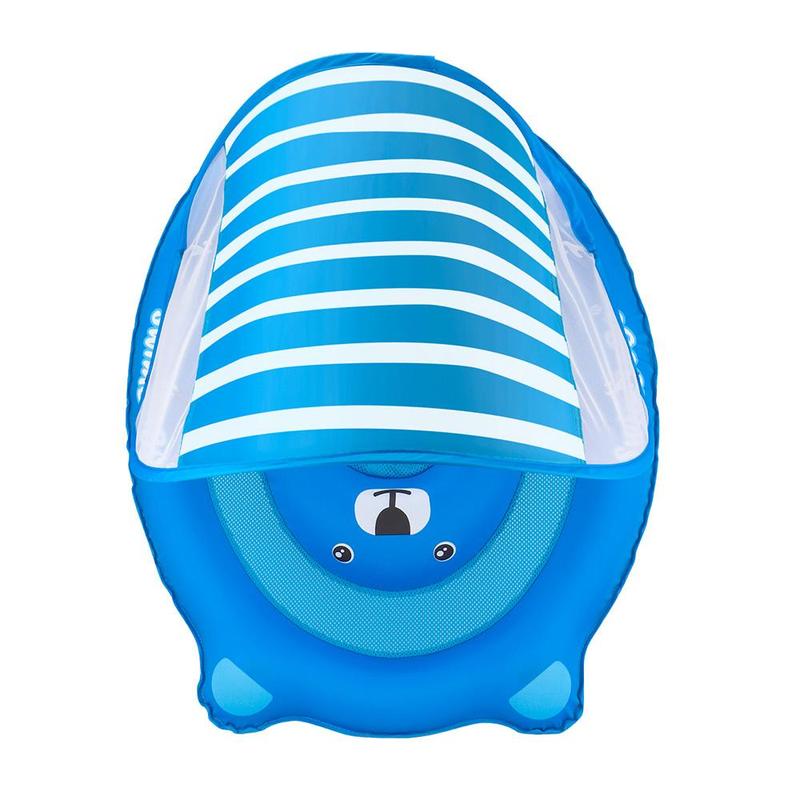 Inflatable Baby Swimming Ring With Sunshade, Swimming Ring For Toddlers, Water Sports Equipment For Indoor And Outdoor Swimming 4