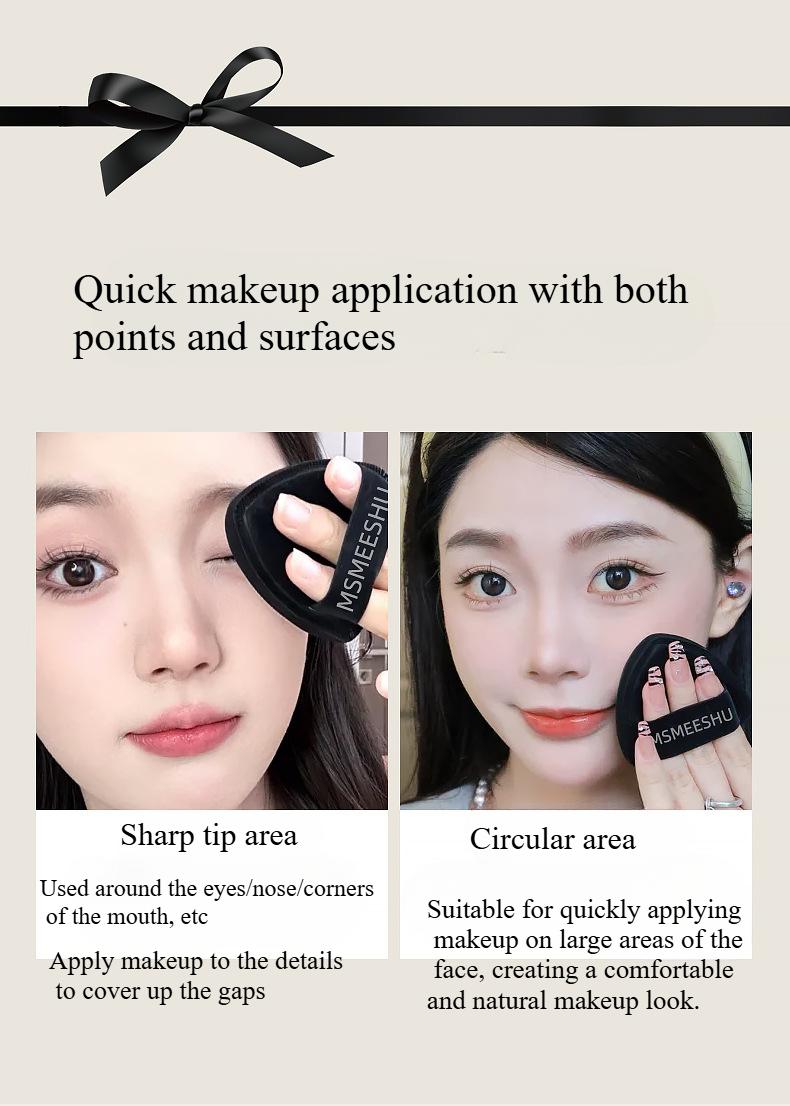 Product Introduction of Mút Đệm Khí, Kẹo Bông, Không Nở, Phù Hợp Với Da, Bông Mút Hai Mục Đích Thân Thiện Với Làn Da, Bông Mút Lỗ Khí Mật Độ Cao, Thích Hợp Cho Phấn Không Nở, Hoàn Hảo Để Trang Điểm 3